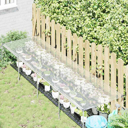 vidaXL Plant Cover | Clear and black
