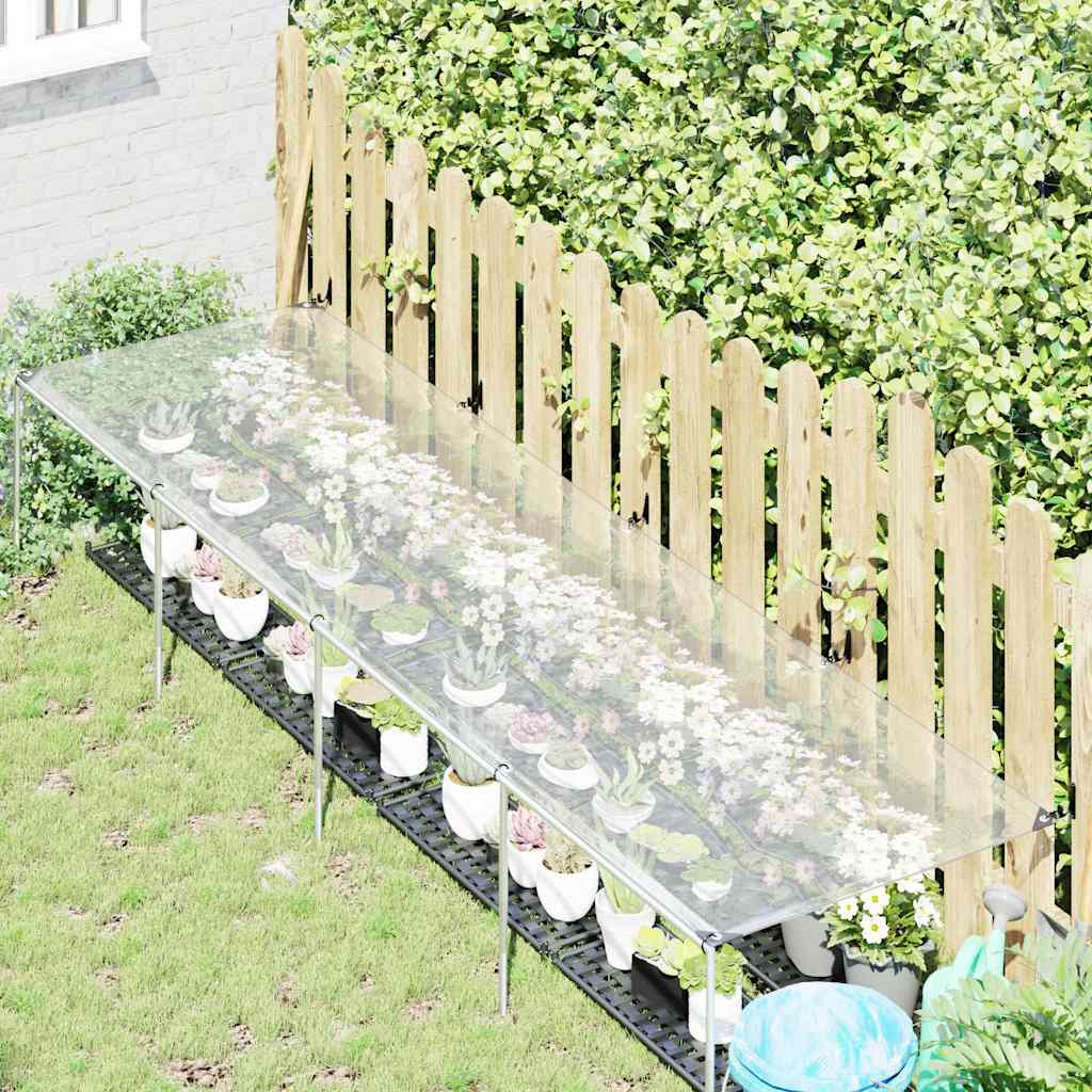 vidaXL Plant Cover | Clear and black