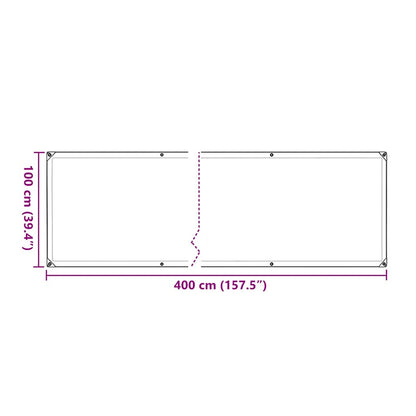 vidaXL Plant Cover | Clear and black