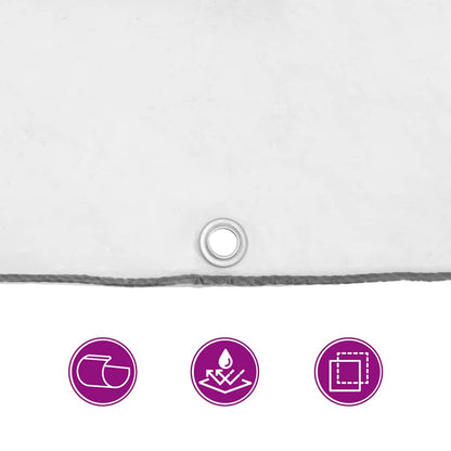 vidaXL Plant Cover with Eyelets 2x3 m Polyethylene
