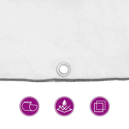 vidaXL Plant Cover with Eyelets 3x5 m Polyethylene