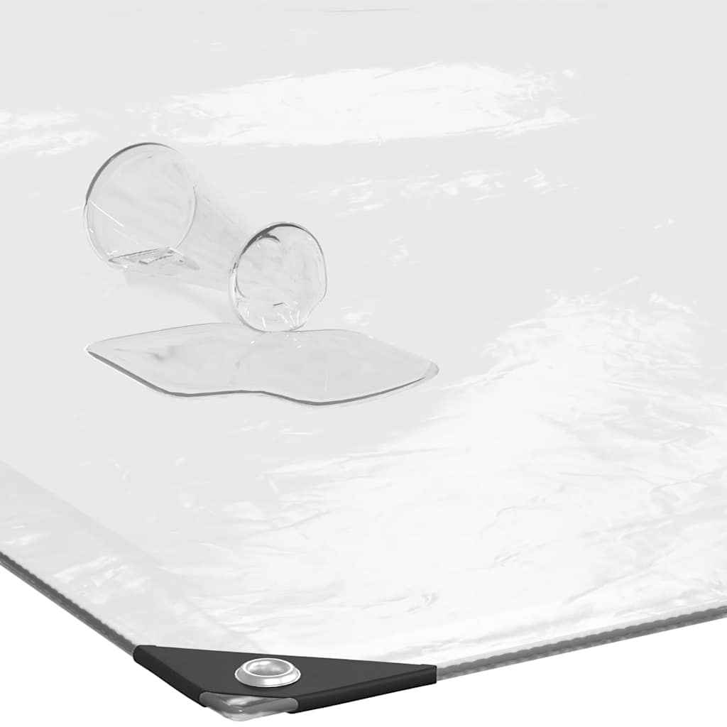 vidaXL Plant Cover with Eyelets 3x8 m Polyethylene