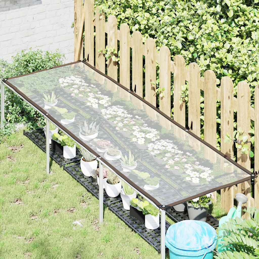 vidaXL Plant Cover with Eyelets 1x3 m Polyethylene
