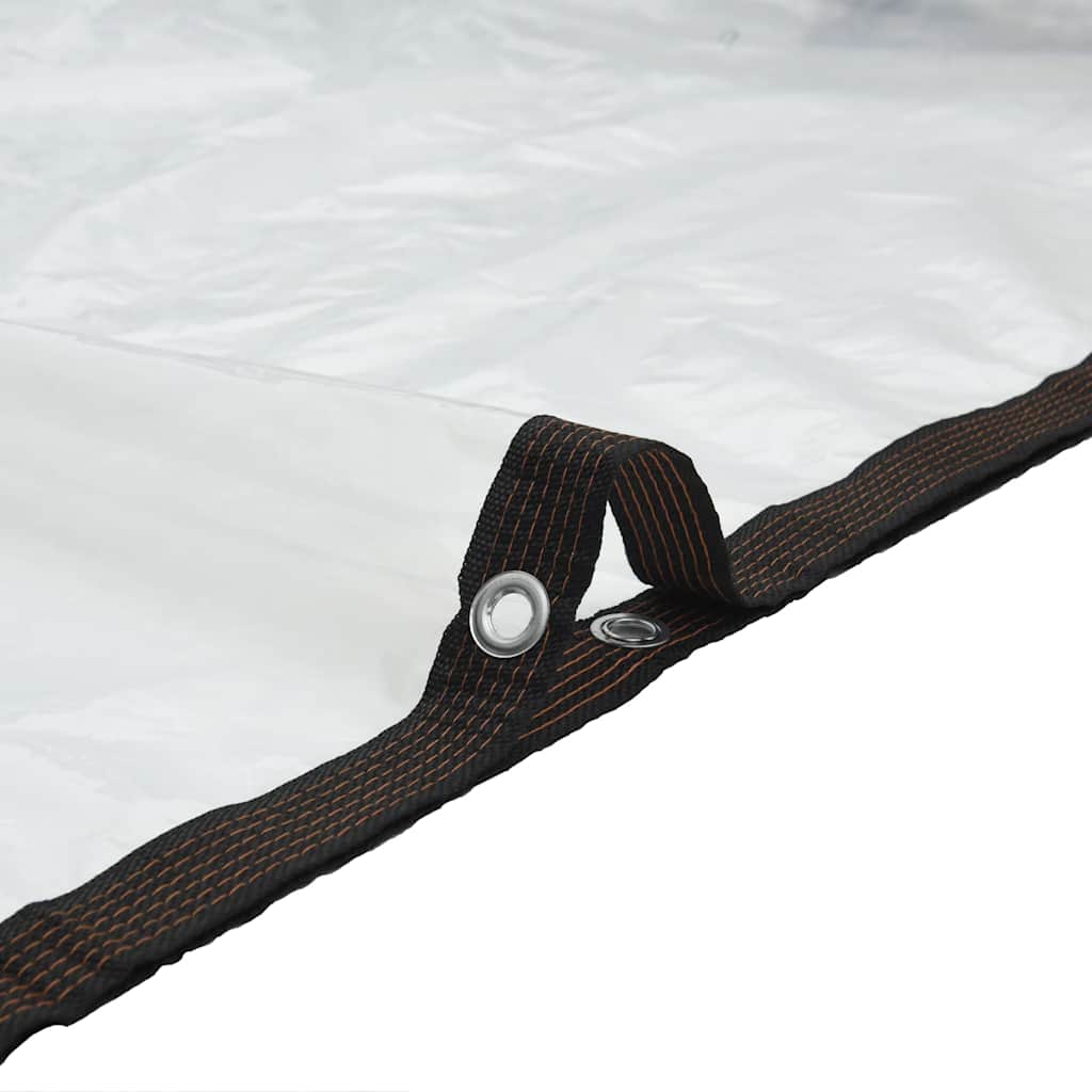 vidaXL Plant Cover with Eyelets 2x10 m Polyethylene