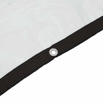 vidaXL Plant Cover with Eyelets 2x10 m Polyethylene