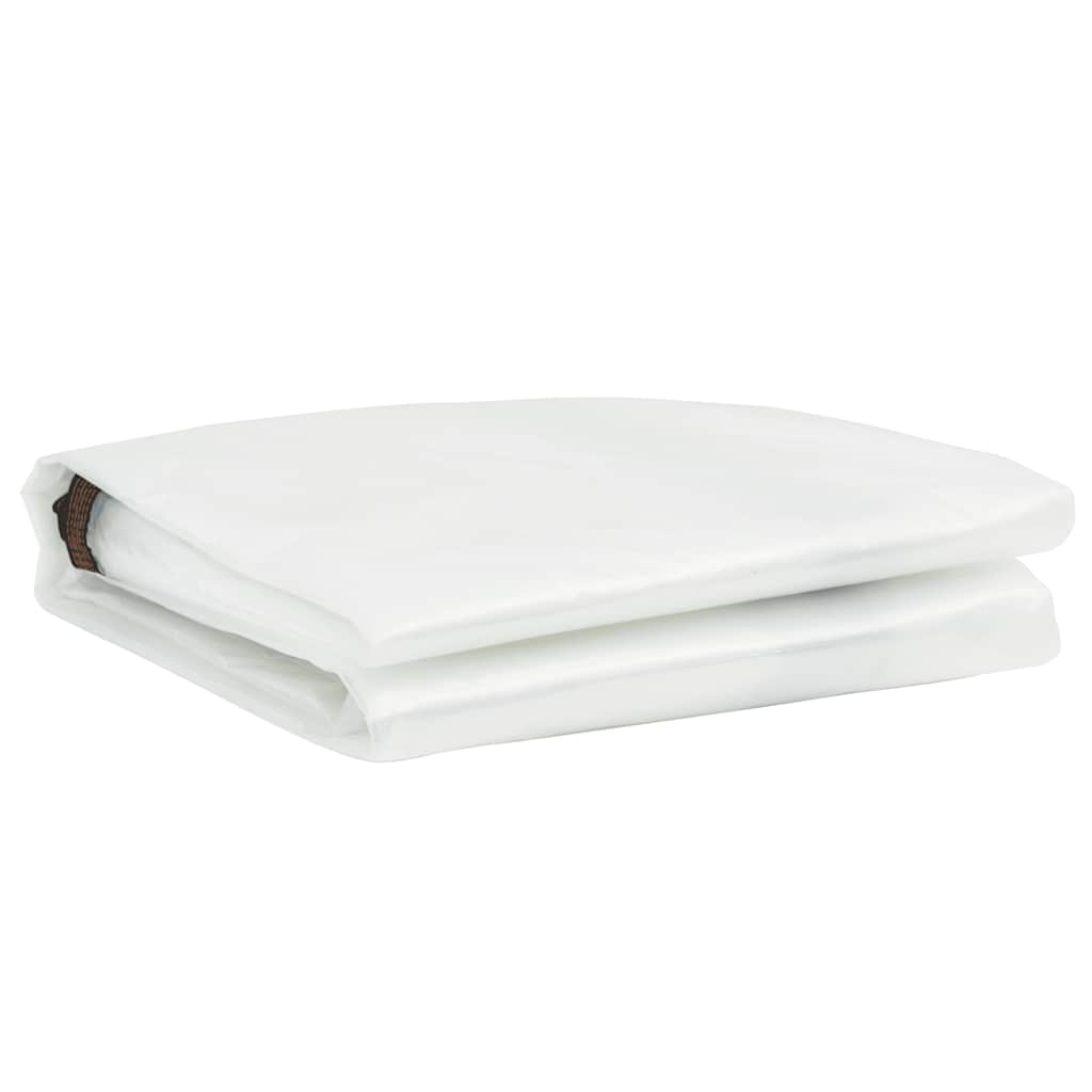 vidaXL Plant Cover with Eyelets 3x8 m Polyethylene
