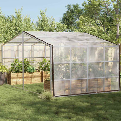 vidaXL Plant Cover with Eyelets 3x10 m Polyethylene