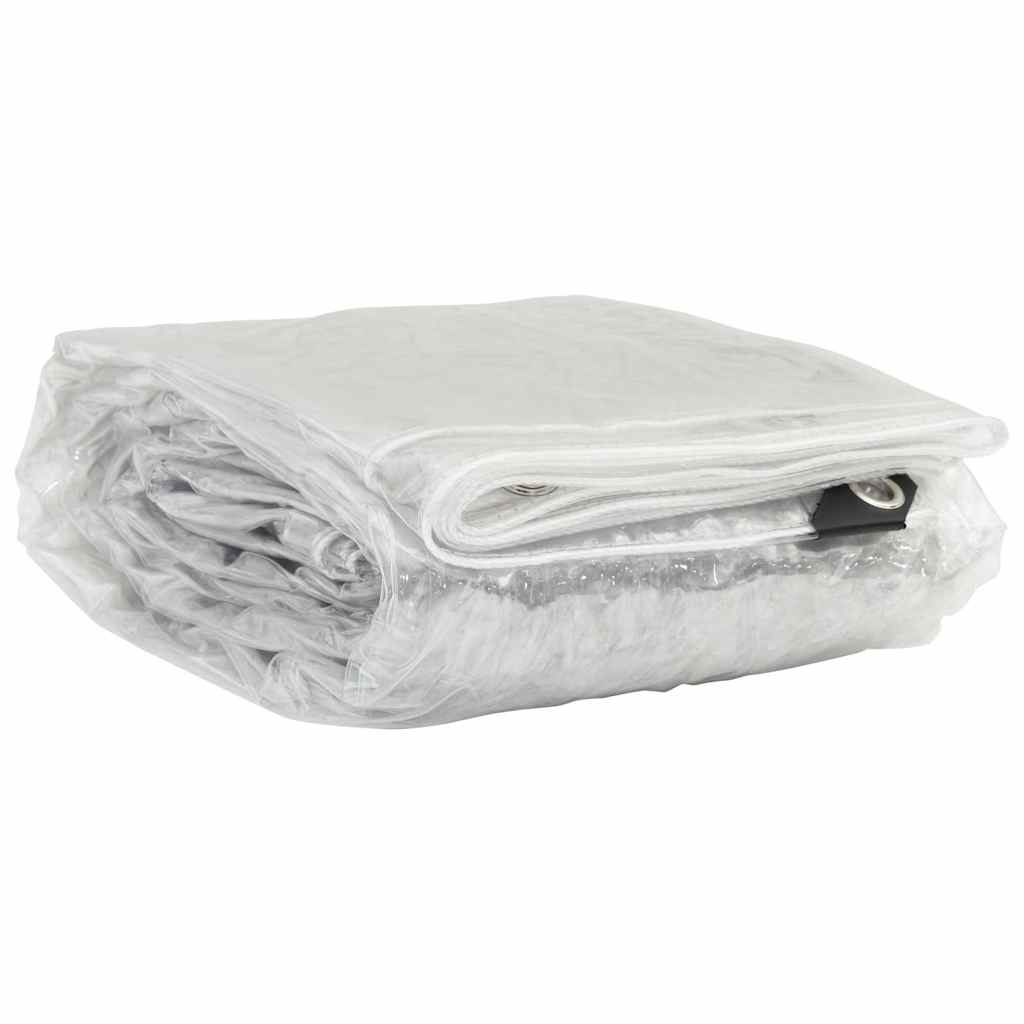 vidaXL Plant Cover with Eyelets 1x4 m PVC