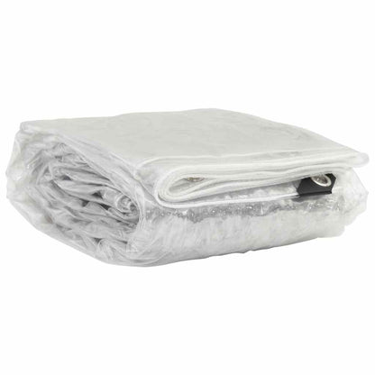 vidaXL Plant Cover with Eyelets 1x6 m PVC