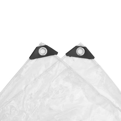 vidaXL Plant Cover with Eyelets 3x8 m PVC