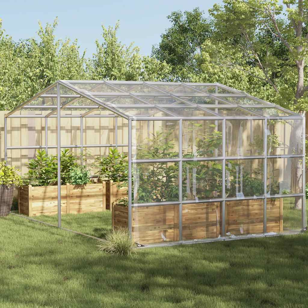 vidaXL Plant Cover with Eyelets 3x10 m PVC