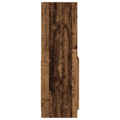 vidaXL Highboard Old Wood 63x33x100 cm Engineered Wood