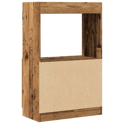 vidaXL Highboard Old Wood 63x33x100 cm Engineered Wood