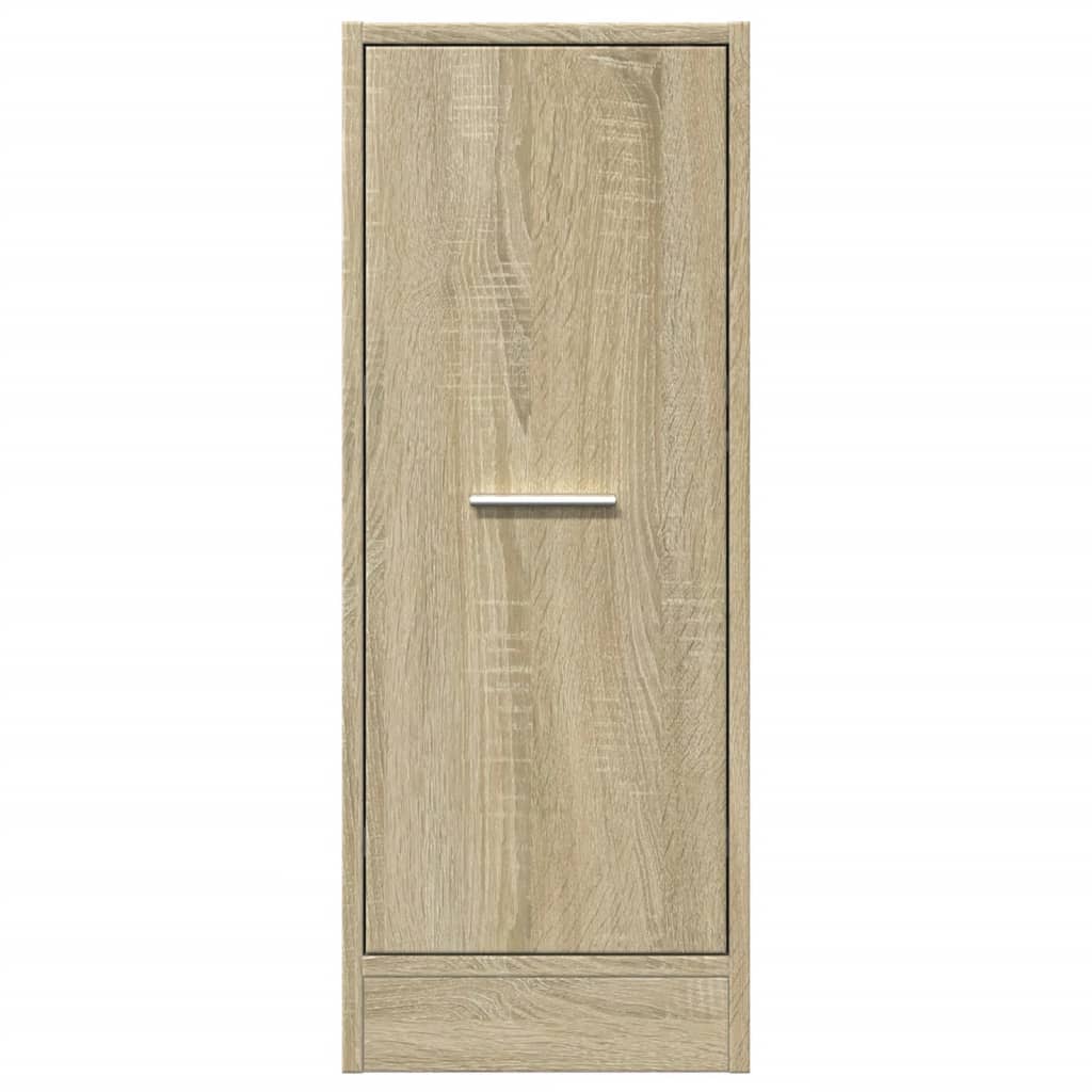 vidaXL Apothecary Cabinet Sonoma Oak 30x41x77.5 cm Engineered Wood