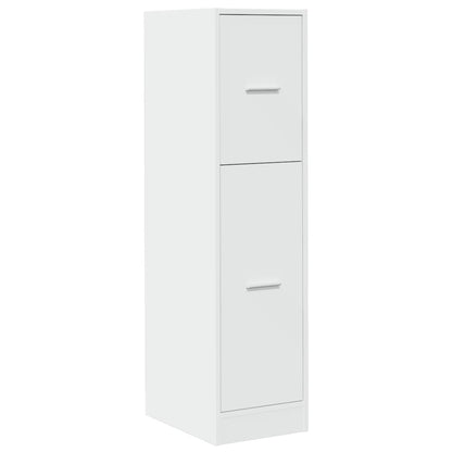 vidaXL Apothecary Cabinet White 30x41x118 cm Engineered Wood