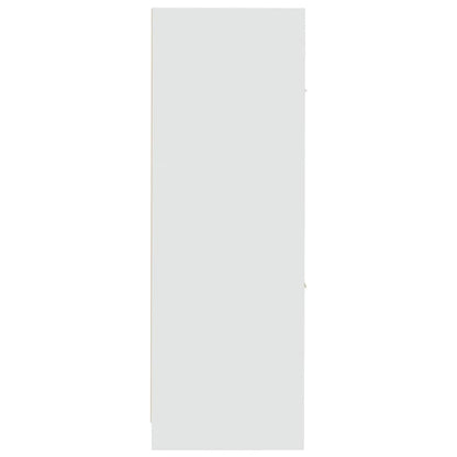 vidaXL Apothecary Cabinet White 30x41x118 cm Engineered Wood
