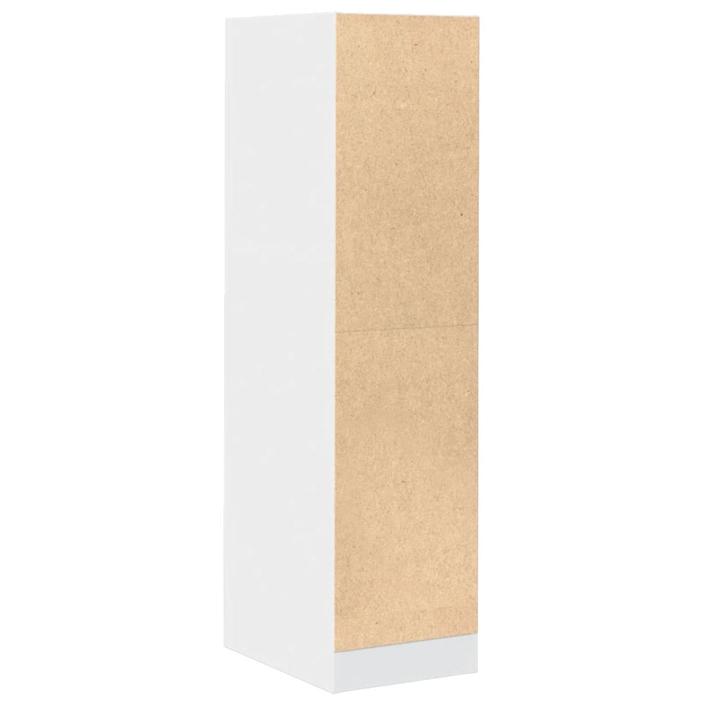 vidaXL Apothecary Cabinet White 30x41x118 cm Engineered Wood