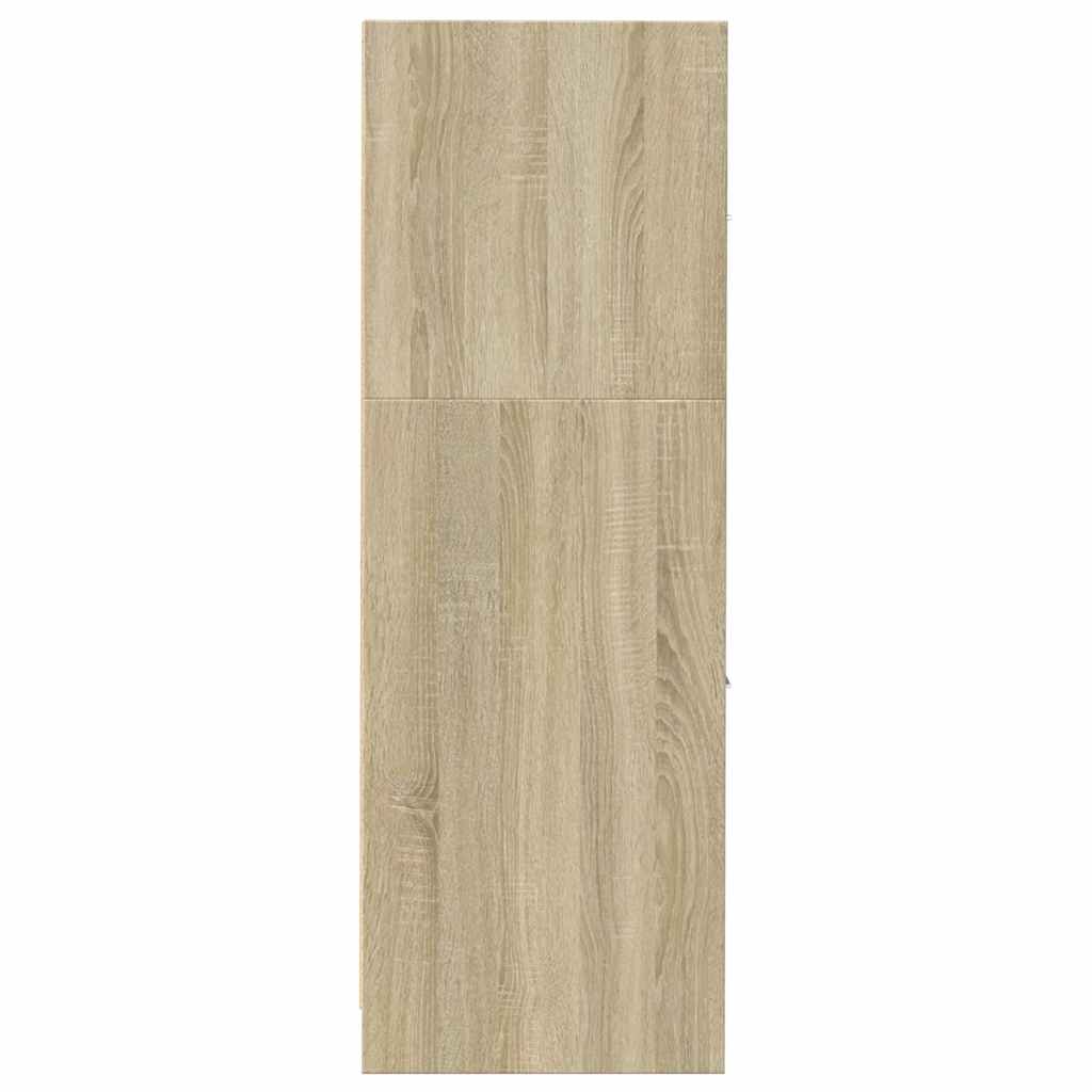 vidaXL Apothecary Cabinet Sonoma Oak 30x41x118 cm Engineered Wood