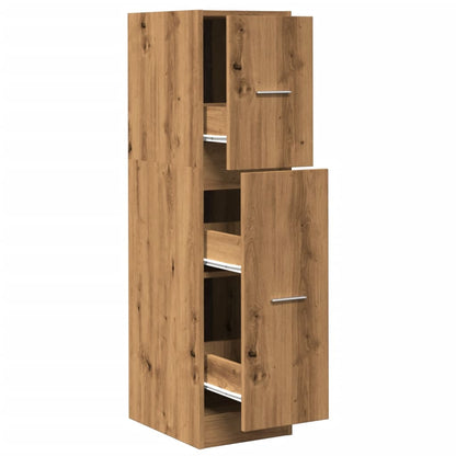 vidaXL Apothecary Cabinet Artisian Oak 30x41x118 cm Engineered Wood