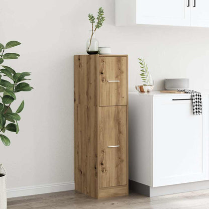 vidaXL Apothecary Cabinet Artisian Oak 30x41x118 cm Engineered Wood