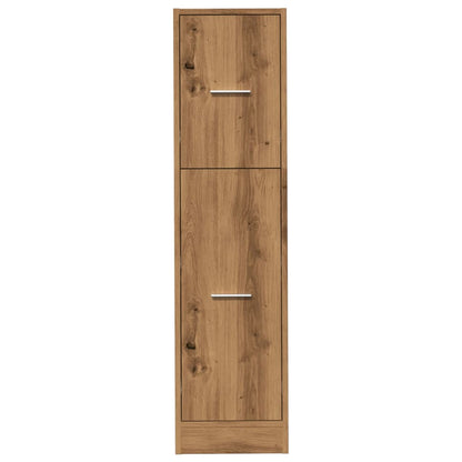 vidaXL Apothecary Cabinet Artisian Oak 30x41x118 cm Engineered Wood