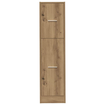 vidaXL Apothecary Cabinet Artisian Oak 30x41x118 cm Engineered Wood