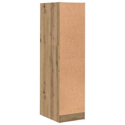 vidaXL Apothecary Cabinet Artisian Oak 30x41x118 cm Engineered Wood