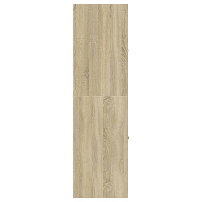 vidaXL Apothecary Cabinet Sonoma Oak 30x41x144,5 cm Engineered Wood