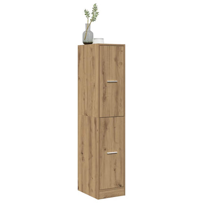 vidaXL Apothecary Cabinet Artisian Oak 30x41x144.5 cm Engineered Wood