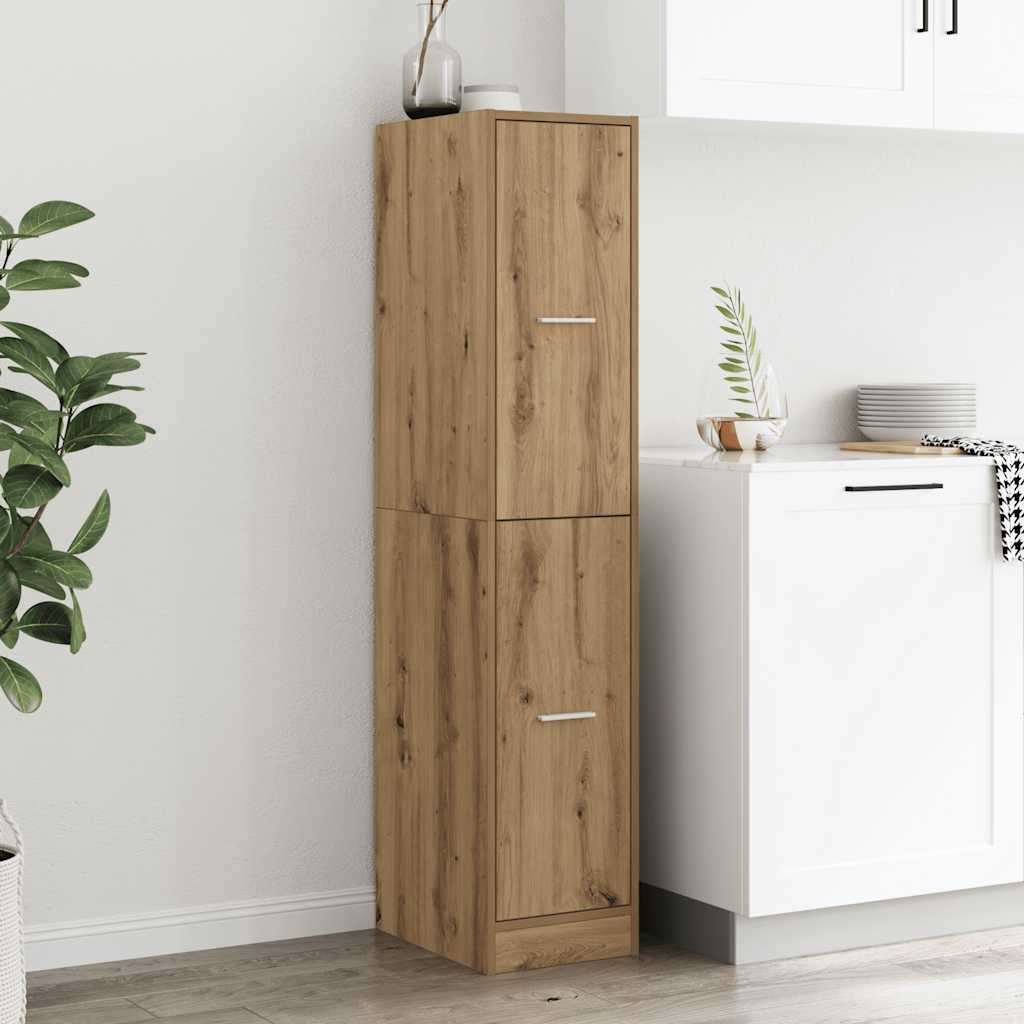 vidaXL Apothecary Cabinet Artisian Oak 30x41x144,5 cm Engineered Wood