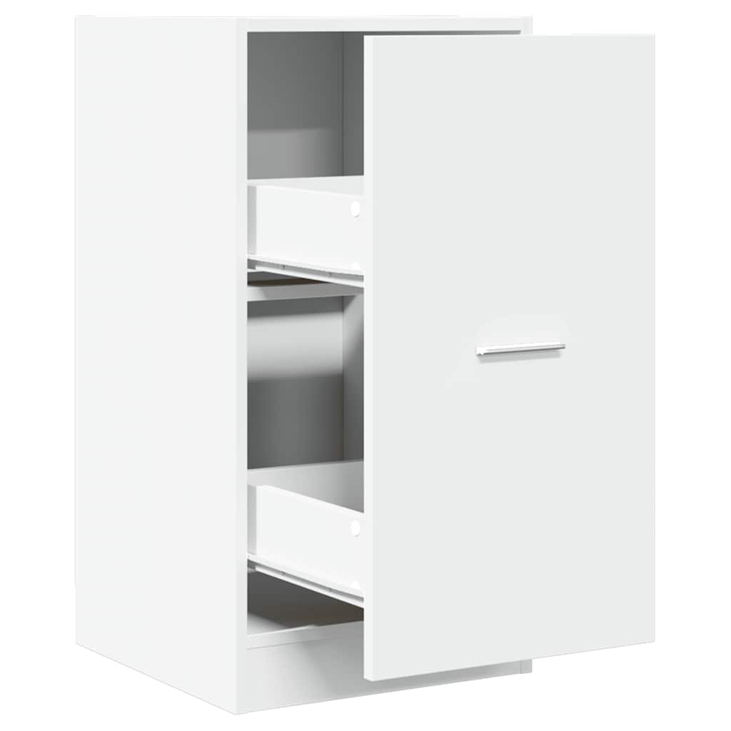vidaXL Apothecary Cabinet White 40x41x77,5 cm Engineered Wood
