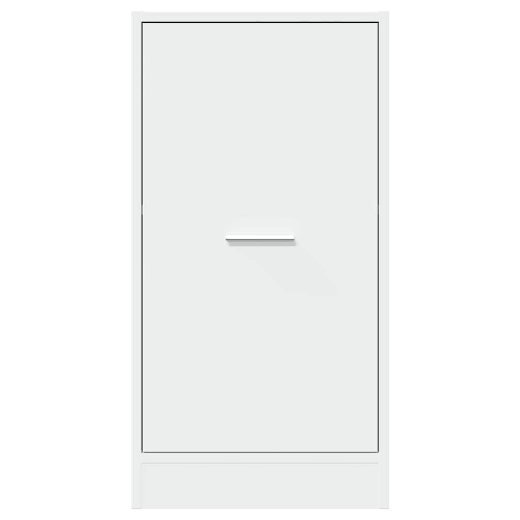 vidaXL Apothecary Cabinet White 40x41x77.5 cm Engineered Wood