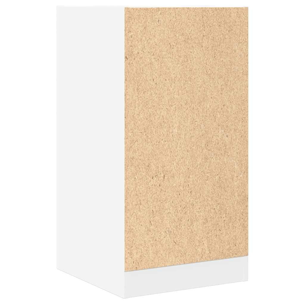 vidaXL Apothecary Cabinet White 40x41x77,5 cm Engineered Wood