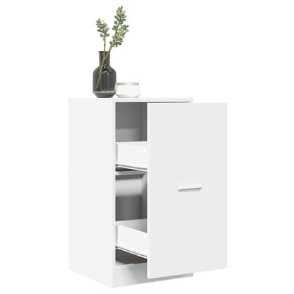 vidaXL Apothecary Cabinet White 40x41x77,5 cm Engineered Wood