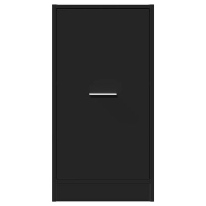 vidaXL Apothecary Cabinet Black 40x41x77.5 cm Engineered Wood