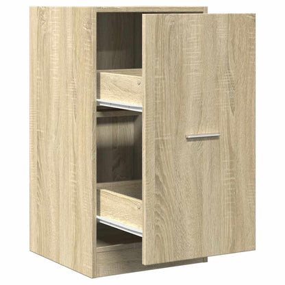 vidaXL Apothecary Cabinet Sonoma Oak 40x41x77.5 cm Engineered Wood