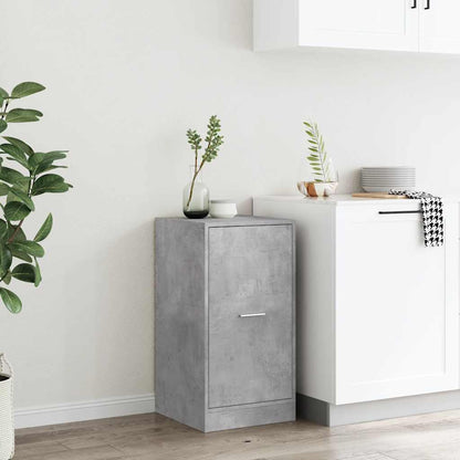 vidaXL Apothecary Cabinet Concrete Grey 40x41x77,5 cm Engineered Wood