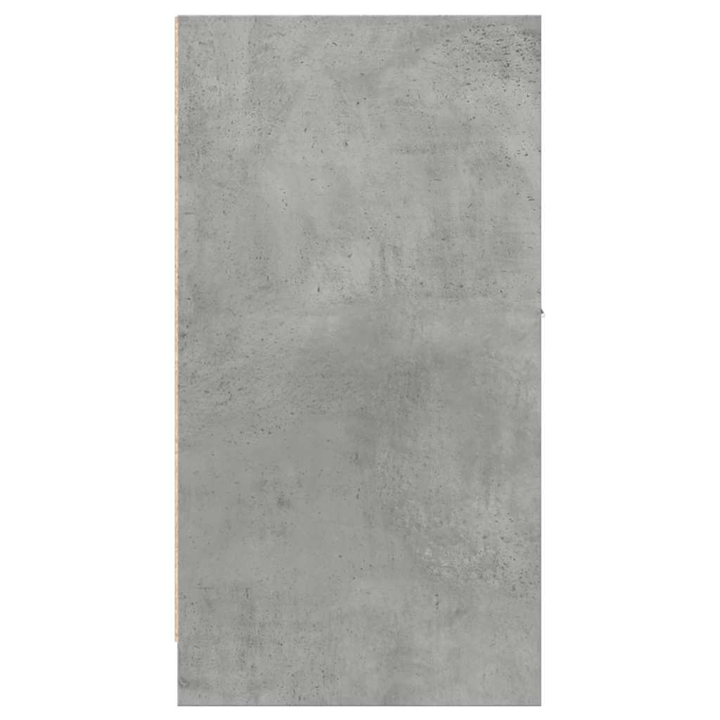 vidaXL Apothecary Cabinet Concrete Grey 40x41x77,5 cm Engineered Wood