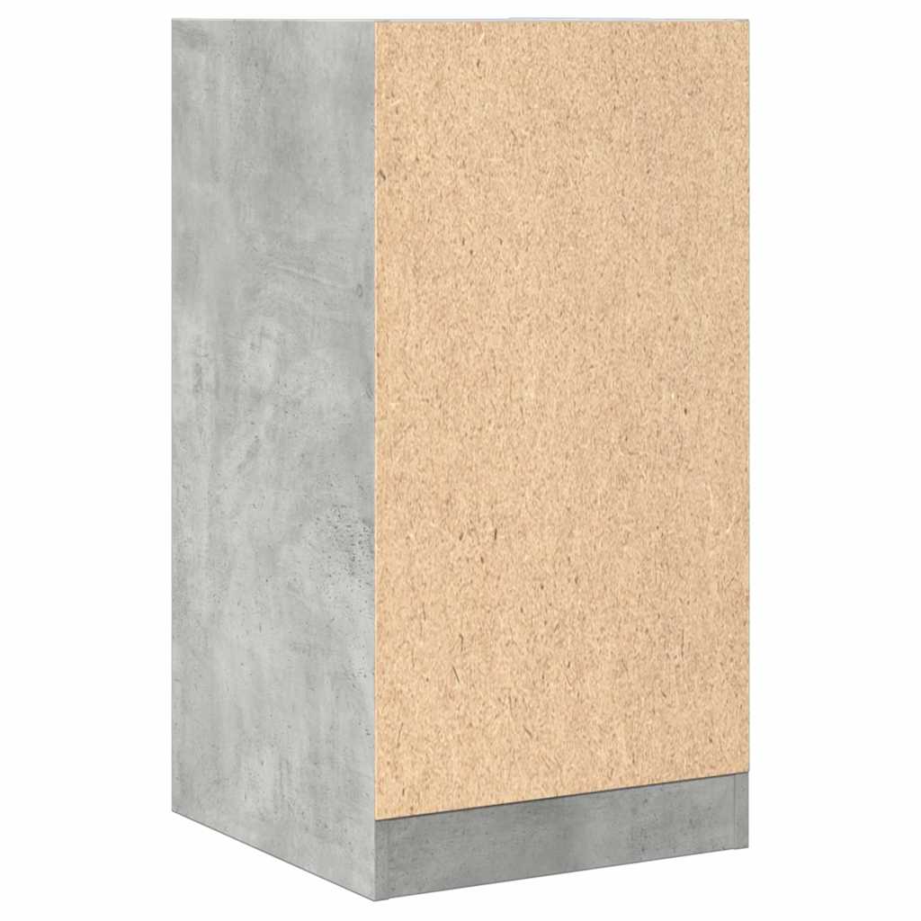 vidaXL Apothecary Cabinet Concrete Grey 40x41x77,5 cm Engineered Wood
