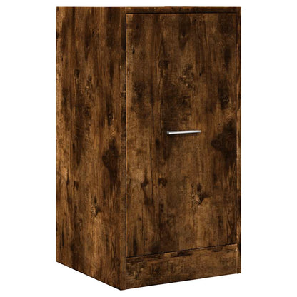 vidaXL Apothecary Cabinet Smoked Oak 40x41x77,5 cm Engineered Wood