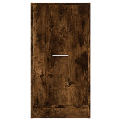 vidaXL Apothecary Cabinet Smoked Oak 40x41x77,5 cm Engineered Wood