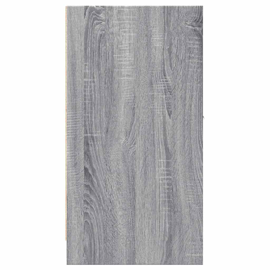 vidaXL Apothecary Cabinet Grey Sonoma 40x41x77.5 cm Engineered Wood