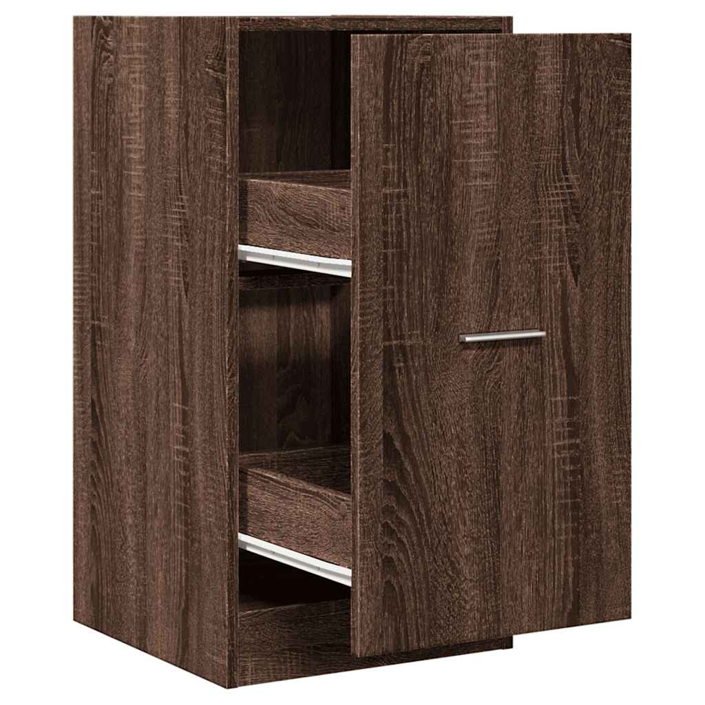 vidaXL Apothecary Cabinet Brown Oak 40x41x77,5 cm Engineered Wood
