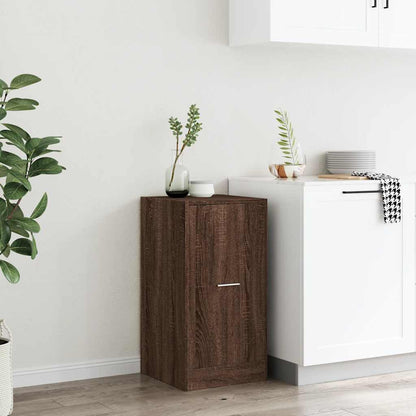 vidaXL Apothecary Cabinet Brown Oak 40x41x77,5 cm Engineered Wood
