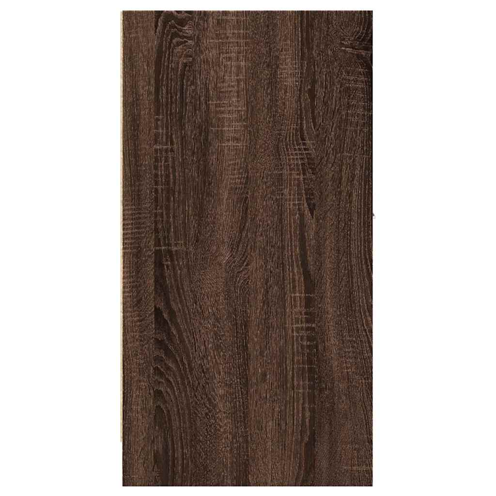 vidaXL Apothecary Cabinet Brown Oak 40x41x77,5 cm Engineered Wood