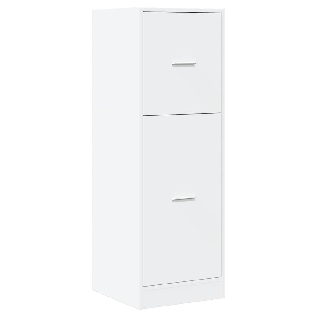 vidaXL Apothecary Cabinet White 40x41x118 cm Engineered Wood