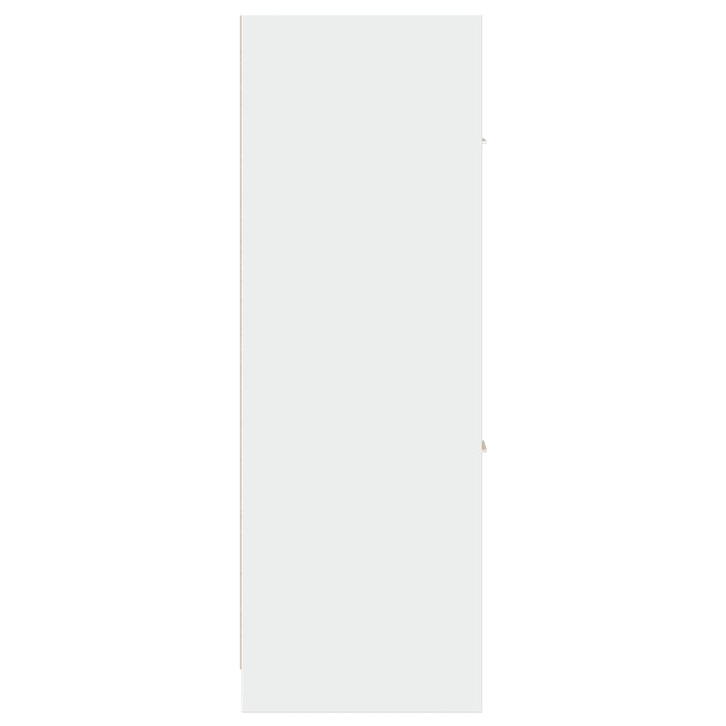 vidaXL Apothecary Cabinet White 40x41x118 cm Engineered Wood
