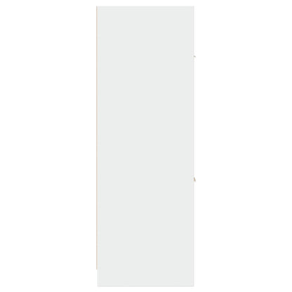vidaXL Apothecary Cabinet White 40x41x118 cm Engineered Wood