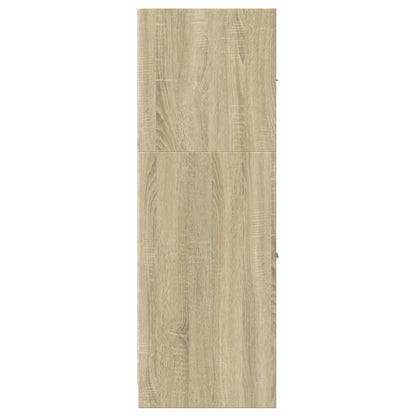 vidaXL Apothecary Cabinet Sonoma Oak 40x41x118 cm Engineered Wood
