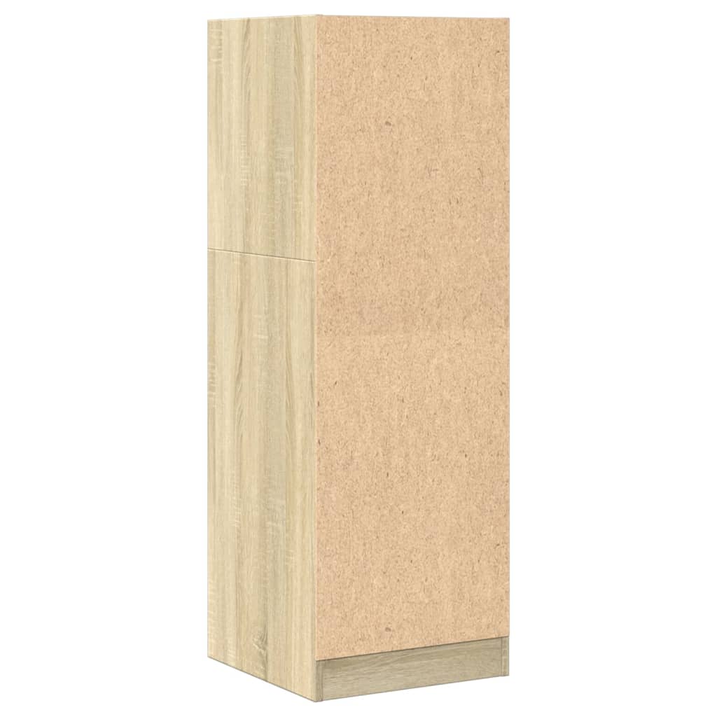 vidaXL Apothecary Cabinet Sonoma Oak 40x41x118 cm Engineered Wood